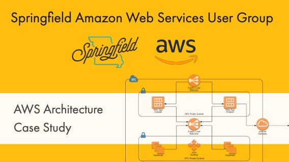 sgfdevs's tweet image. LIVE: AWS Architecture Case Study w/ Ben Pomerenke (7-8pm) #sgfdevs  youtube.com/watch?v=15pWVw…