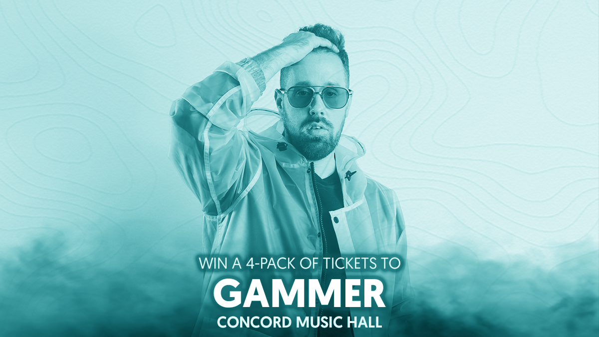ConcordHall's tweet photo. 💥CONTEST💥
You won't want to miss Gammer's return to Concord on 11.14 for the Monstercat Uncaged Tour w/ Riot and Tokyo Machine. RT now for your chance to win a 4-Pack of tickets to the show!

More Info: https://t.co/C4sh81oyfr https://t.co/IgWadafJkK