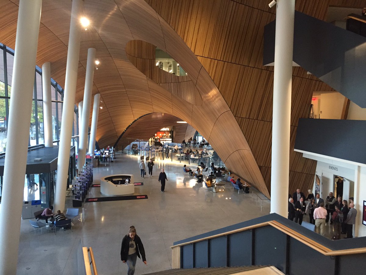DV_APPA's tweet photo. Tour in progress - what an AMAZING building! The automated retrieval system is crucial to keeping things running. https://t.co/gJMToCWnSW
