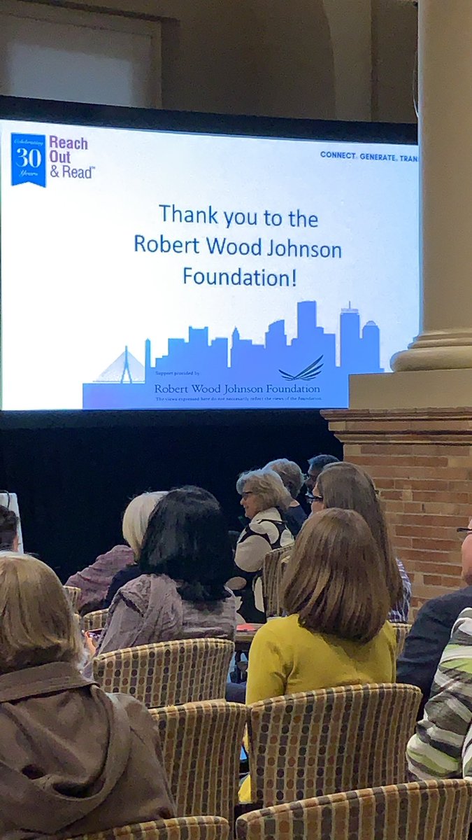 reachoutandread's tweet photo. What a great day, thank you @RWJF for supporting the #NextChapterForum for @reachoutandread’s 30th anniversary. https://t.co/5IB2FABVfB