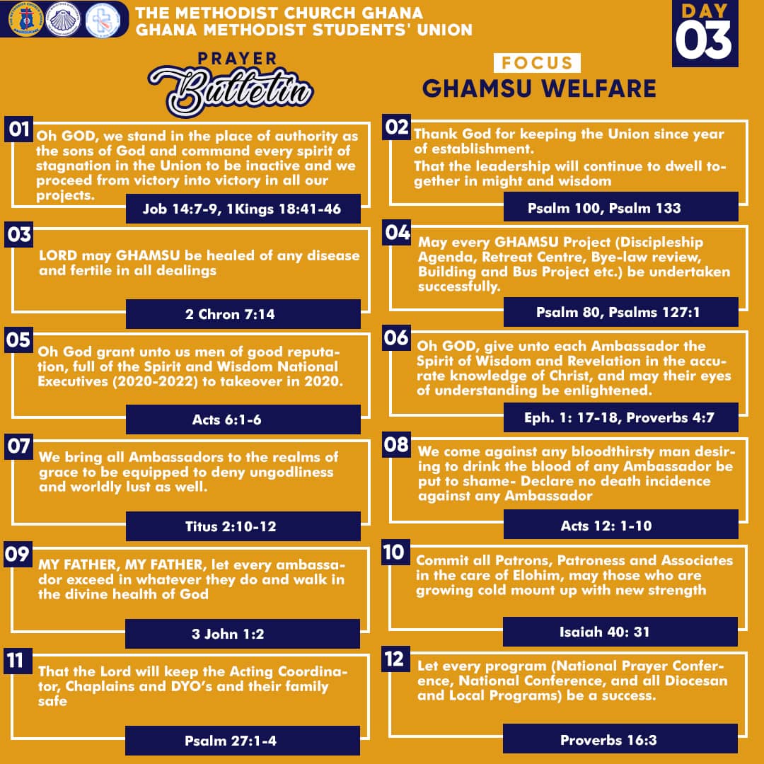 ghamsuofficial's tweet image. Day 3 🔥🔥🔥

FOCUS: GHAMSU Welfare

#GHAMSU #prayerandfastingweek