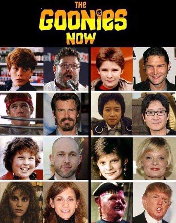 Last Exit To Nowhere Hey You Guys Here S The Goonies Then And Now Mike
