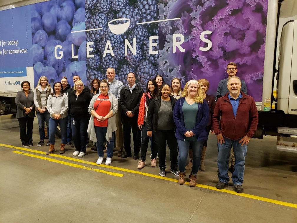 That’s a wrap on our service day at @GleanersFBIndy! Thank you to Gleaners for all you do for central Indiana residents! #WeFeedIND