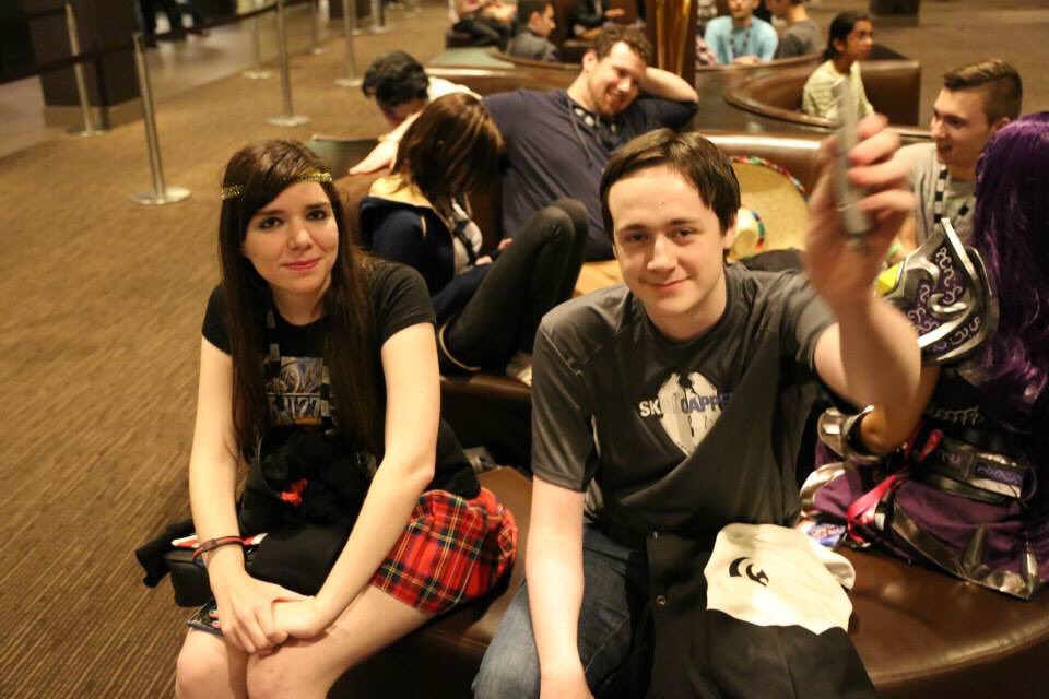 TruskisPro's tweet image. Quite a change from our first picture together :3 #BlizzCon2014