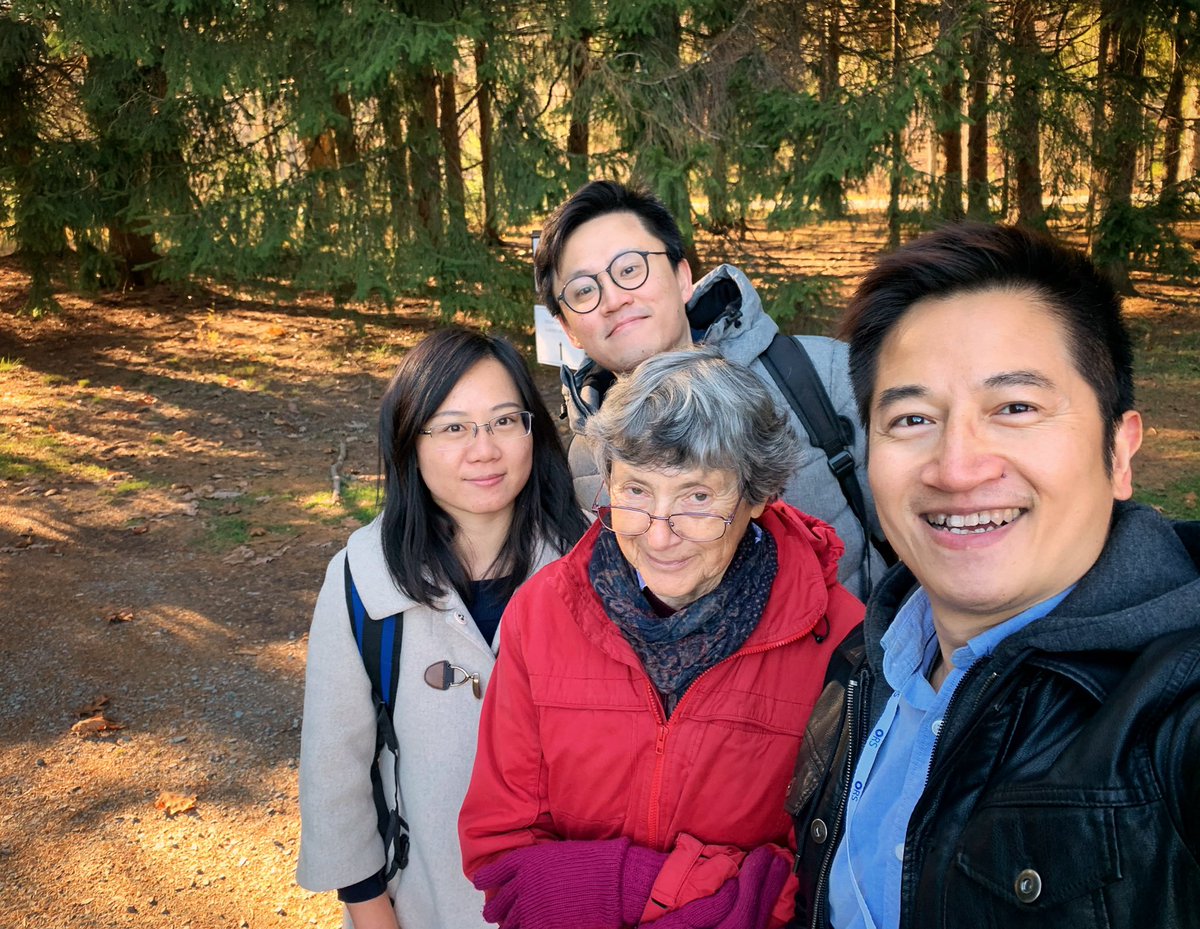 Such an amazing place for a reunion. Always inspired talking to Jill the grandmaster  #ORSPSRS2019