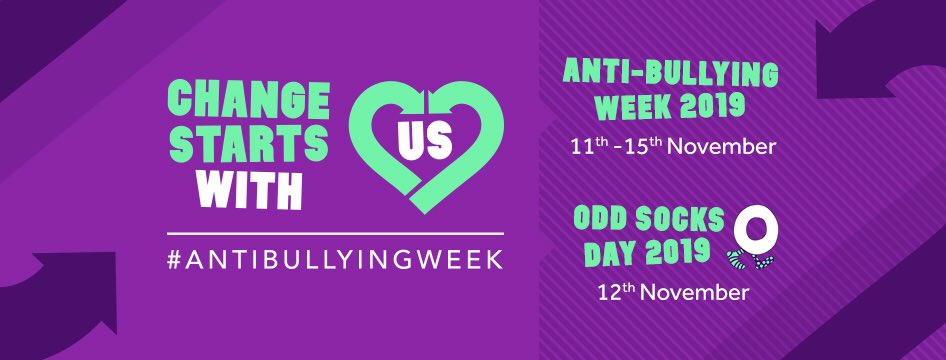 🔎❌ANTI-BULLYING WEEK ❌🔎

Monday 11th of November marks the start of anti-bullying week ❗️❕

In Dumbarton Academy we will be raising awareness about bullying issues ‼️<a href="/Dumbarton_Acad/">Dumbarton Academy</a> <a href="/FruinHouse/">FruinHouse@DA</a> <a href="/CLYDEHOUSE3/">CLYDE HOUSE @ DA</a> <a href="/luss_houseDA/">Luss House</a>