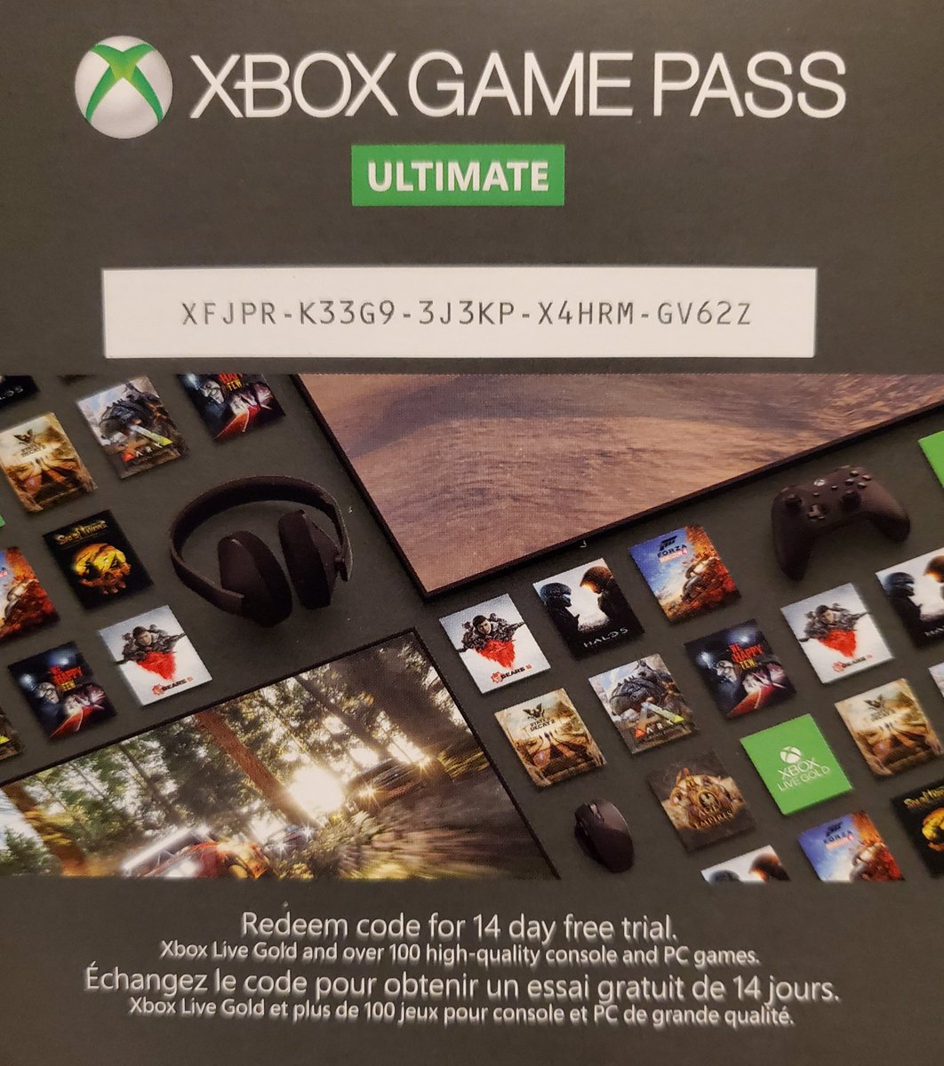 Free 14 day trial code for Xbox game pass ultimate : r/cloudygamer