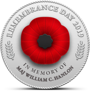 My personalized digital Poppy is dedicated to my Grandfather-in-Law. Who will you choose? Lest we forget. #getyourpoppy #mypoppy #Canadaremembers mypoppy.ca