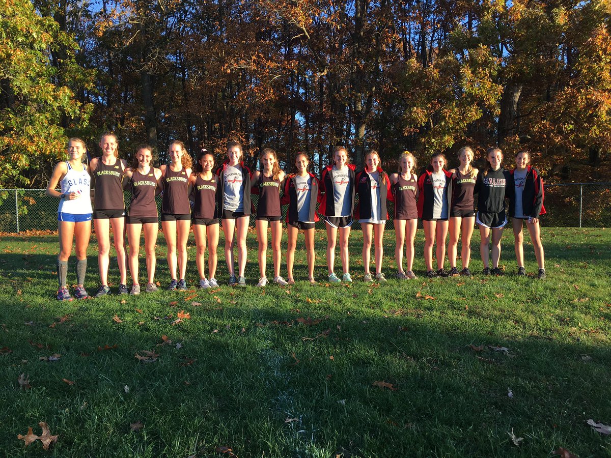 All 7 girls earn All-Region, 6 boys earn All-Region too, and both teams are Region Champs!  Al Bushey breaks the course record along the way #Fast #BruinXC <a href="/BburgHSBruins/">Blacksburg High</a> @milestatdotcom <a href="/MarkMiear/">Mark Miear</a>