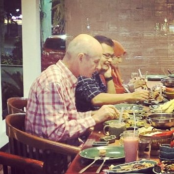 with Prof <a href="/RoelvinkDano/">Dano Roelvink</a> IHE Delft