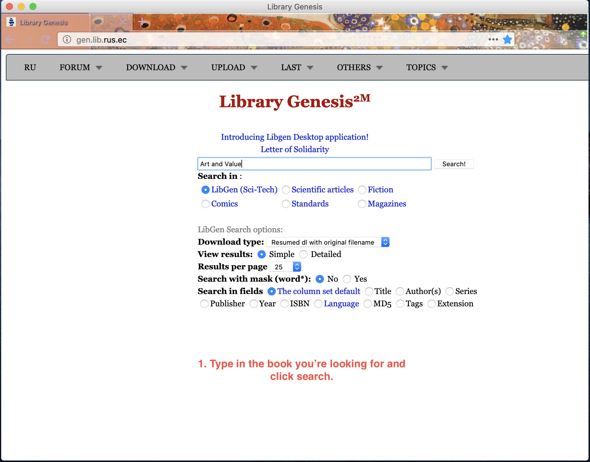 Library genesis