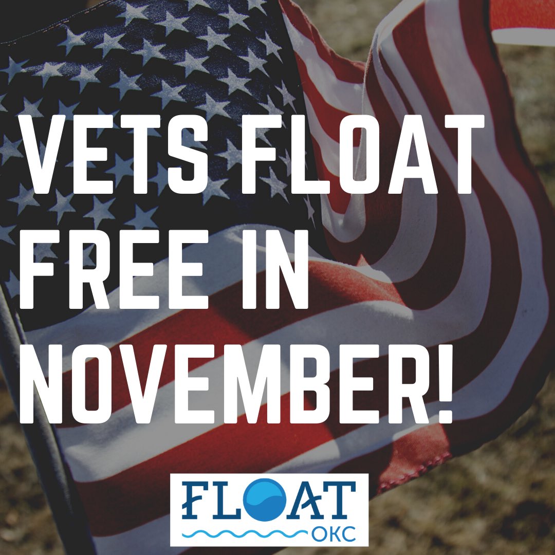 We value our service men and women and want to show our appreciation with a free float in November. Call for more information.