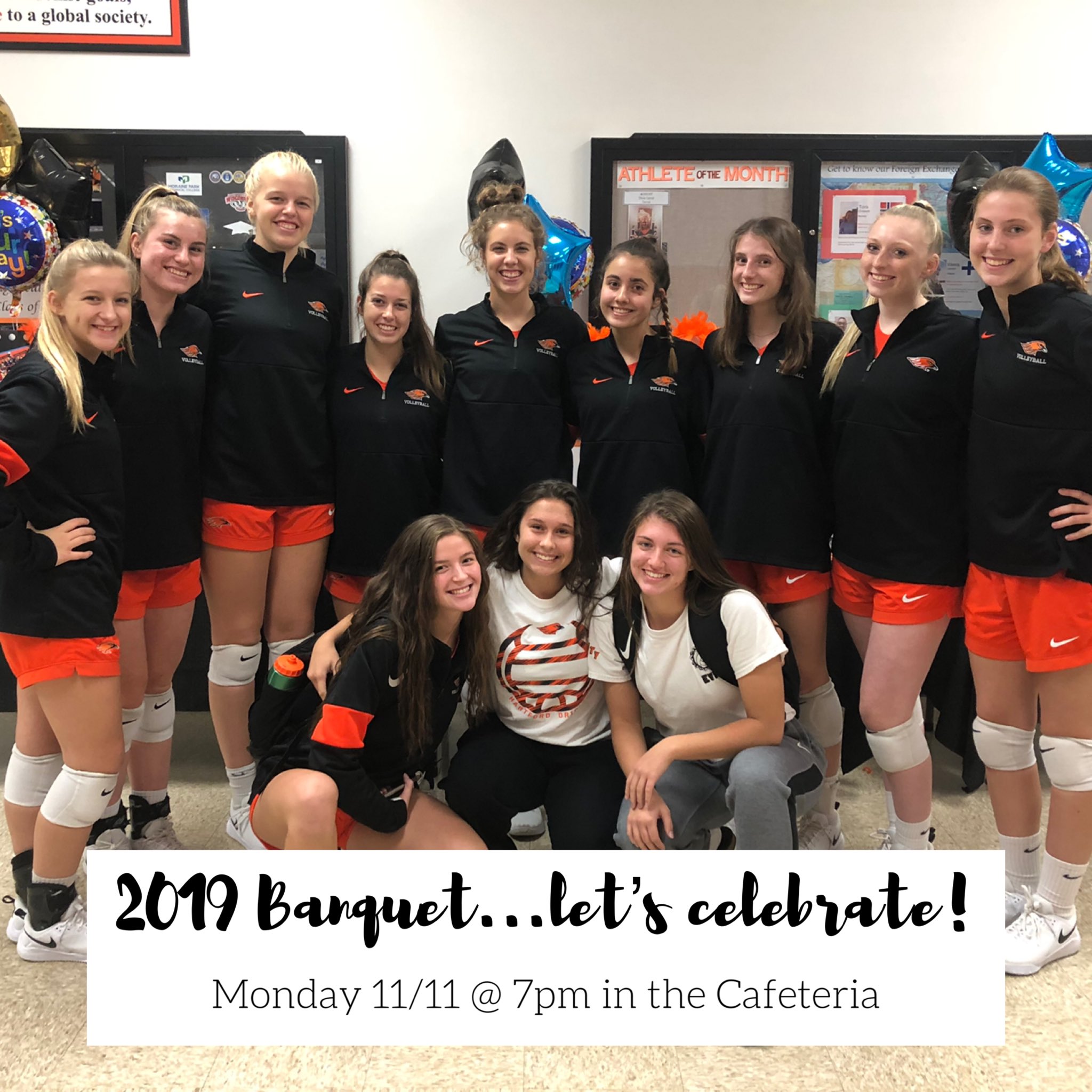 Hartford Volleyball on Twitter "The banquet is coming up! Time to