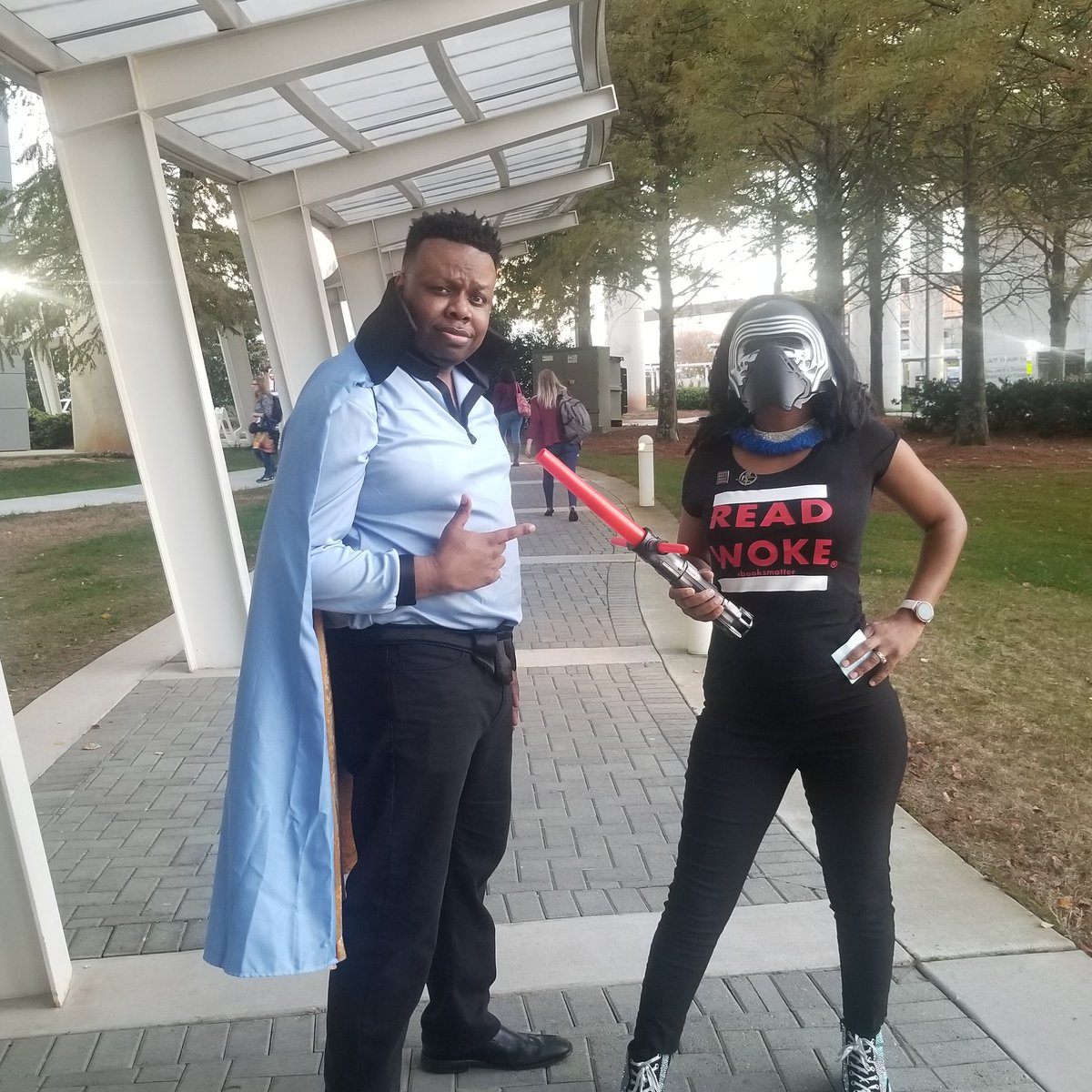 cicelythegreat's tweet photo. In a #GaETC19 conference far far away... Library Media Specialists, LSTCs, TSTs, and fellow tech gurus gathered to share out of this world PD! #readwoke #techwoke https://t.co/UKtQbFVISF