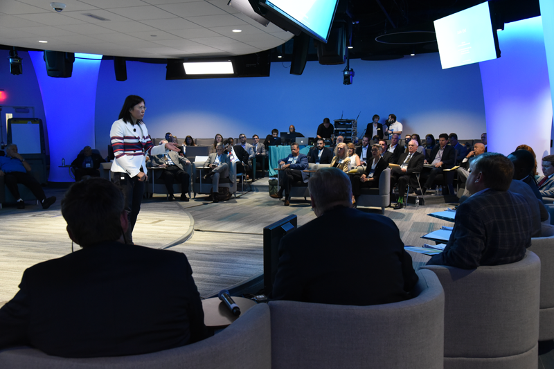 flventure's tweet photo. The presenter pitches are taking off to new heights at the 2019 Florida Aerospace Capital Forum! Stay tuned...Winning companies to be announced! #FACF19 https://t.co/1U2l78TdAW