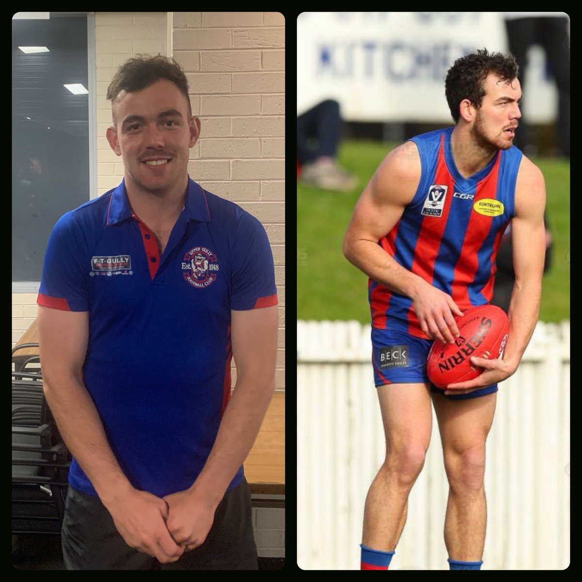 Upper Ferntree Gully Football Netball Club. Is thrilled to announce new recruit playing assistant coach Luke Tynan.
Luke, a 150 game player in the VFL with both Casey and Port Melbourne. Upper Gully would like to welcome Luke and his family to the club and wish him all the best.