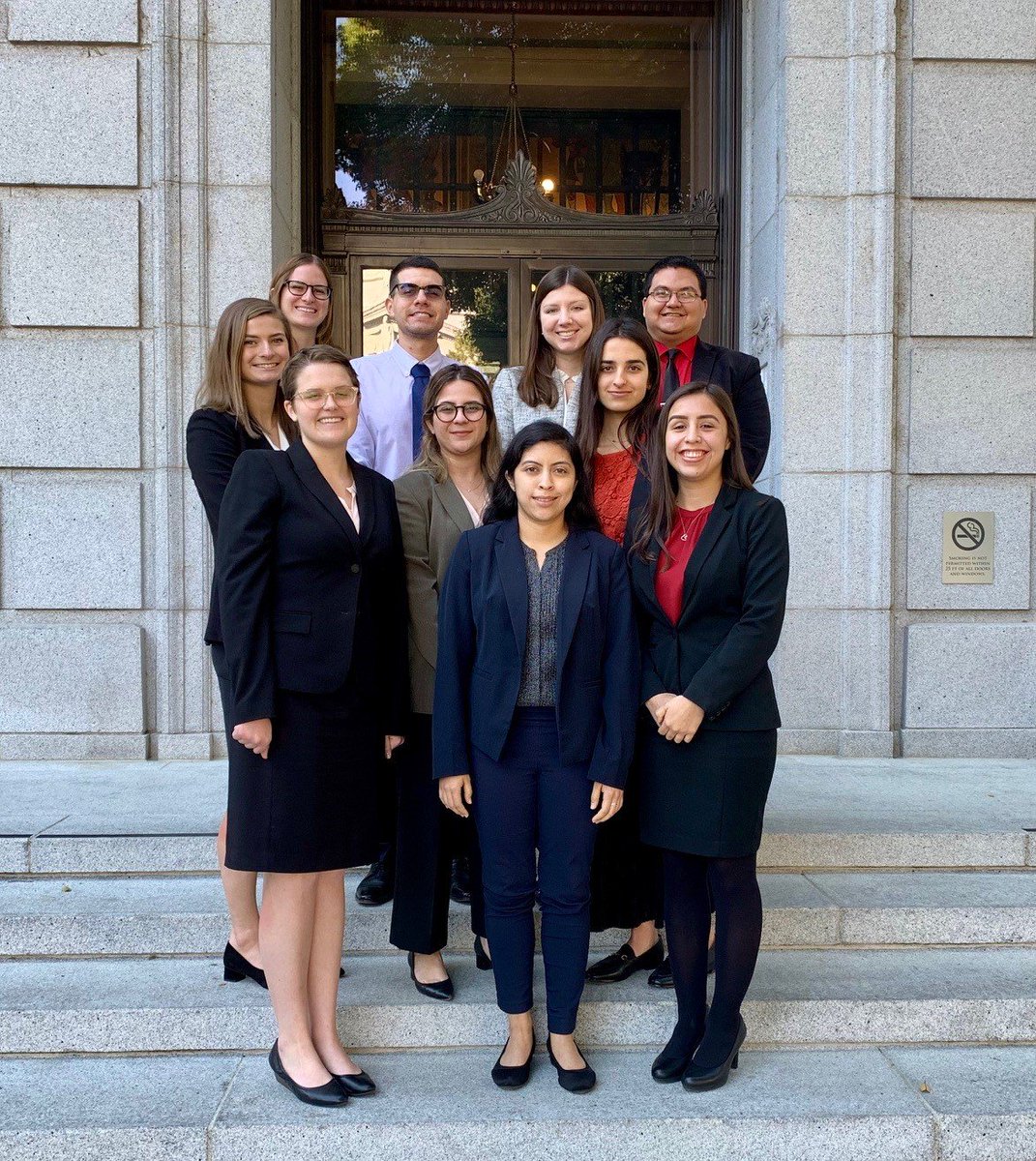 The Judicial and Executive Fellows had the opportunity to observe oral arguments at the California Supreme Court this morning during their session in Sacramento.  Such a memorable experience!  Thank you <a href="/CalCourts/">California Courts</a>! <a href="/CapFellowsCSUS/">Capital Fellows</a> #cajudicialfellows #CaSupremeCourt