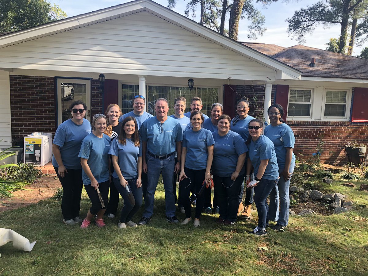 What a wonderful two days! <a href="/ColonialLife/">Armindo Tenreiro</a> worked with <a href="/HomeWorksofAmer/">Home Works</a> to make much needed repairs on a local woman’s home. Mrs. D was the sweetest homeowner, and we were so honored to be able to work with her this week.  #ColonialLifeCares