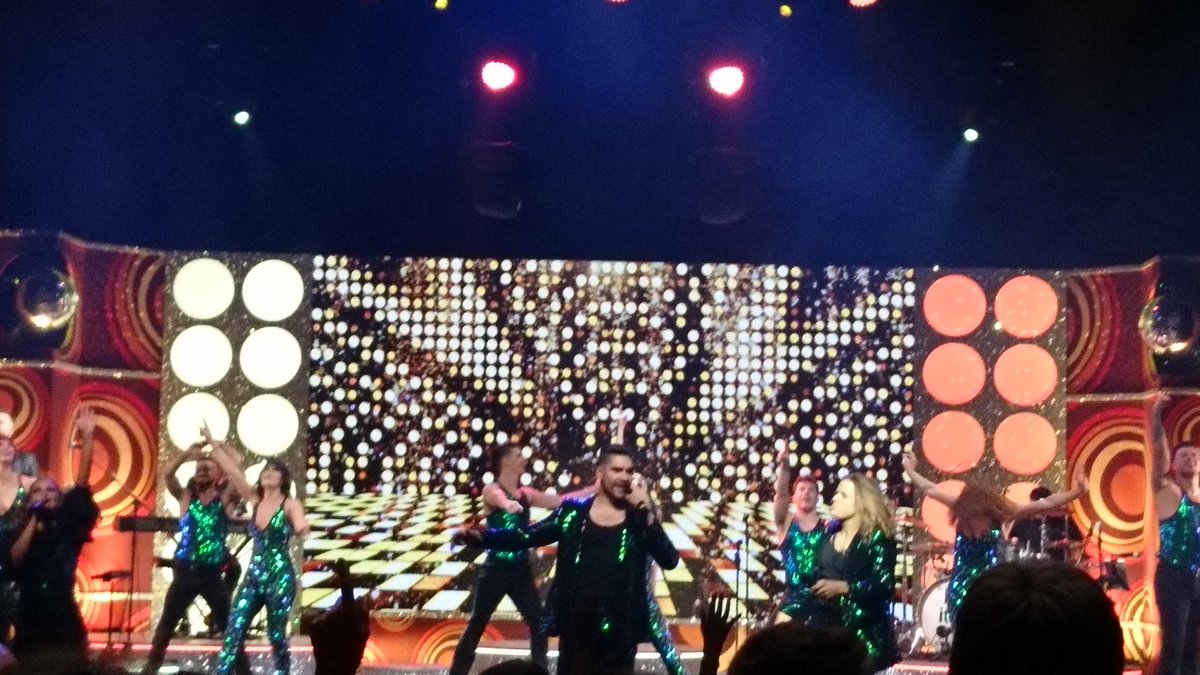 Lovely evening at <a href="/RipItUpTheShow/">Rip It Up</a> seeing <a href="/GiovanniSpano5/">Giovanni Spano</a> <a href="/MelodyThornton/">Melody Thornton</a>, <a href="/louissmith1989/">Louis Smith MBE</a> #Rachelstevens, the dancers &amp; band. Reminded me of 70s nights at Chelmsford night club when started uni 21 years ago. Loved it ❤️