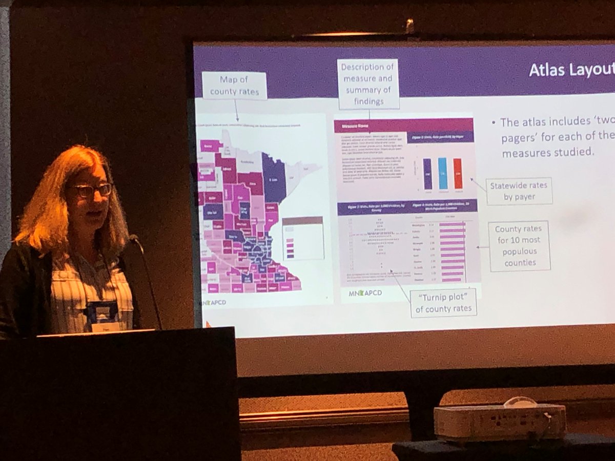 StefanG_HEP's tweet photo. Busy day for the #MNAPCD: @mink_pam is presenting on the nearly complete MN Atlas of Children's Health Use at #NAHDO2019, a women's-only panel. I got to talk about our episode grouping work .

Stay tuned, as we bring this work across the finish line. https://t.co/cNro9mrMxl