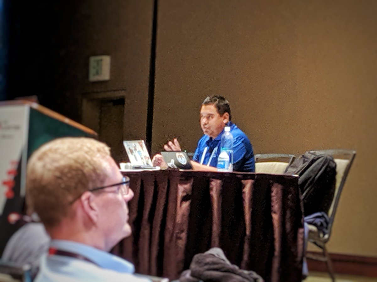 SQLFitness's tweet image. #sqlsummit + @dbamastery + #containers = #amazing