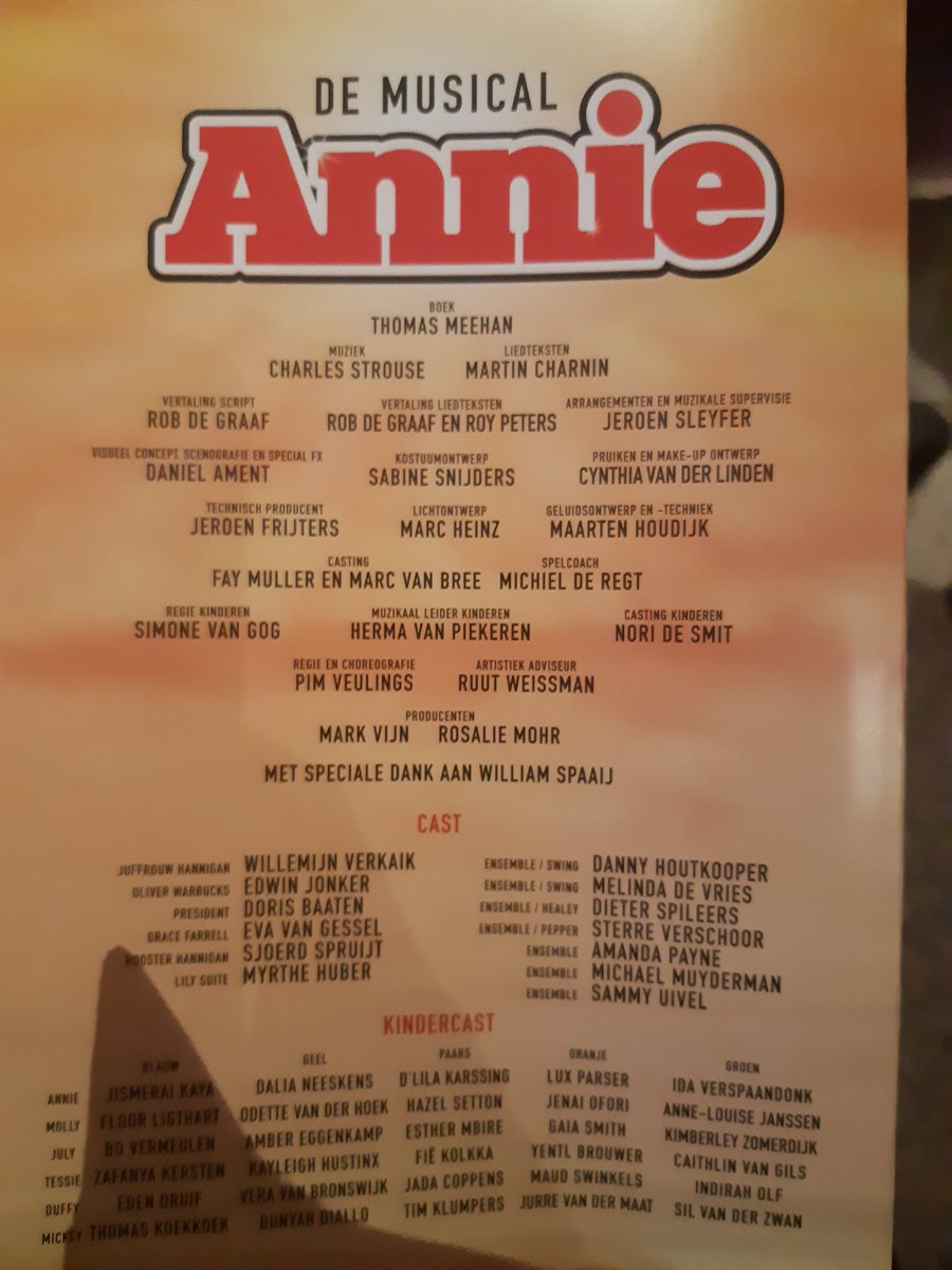 ZomerdijkJohan's tweet photo. Zo extreem trots op mijn kleine grote meid. Vandaag de eerst try out gehad voor een zeer enthousiast en uitverkocht theater @hetpark in hoorn van #anniedemusical. Straks te aanschouwen in heel het land en van 22 tot 26 januari in ons eigen #zwolle @zwolsetheaters. https://t.co/Rpxs48aPcJ