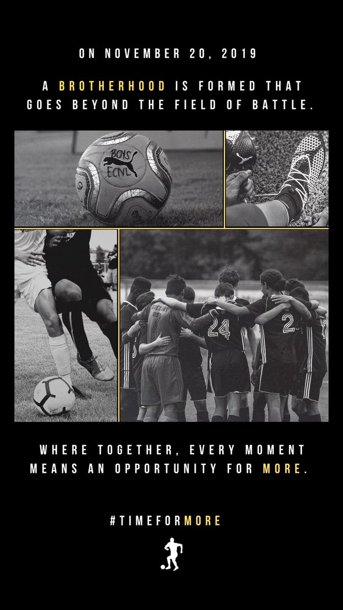 ECNLboys's tweet image. #TimeForMore 11.20.19