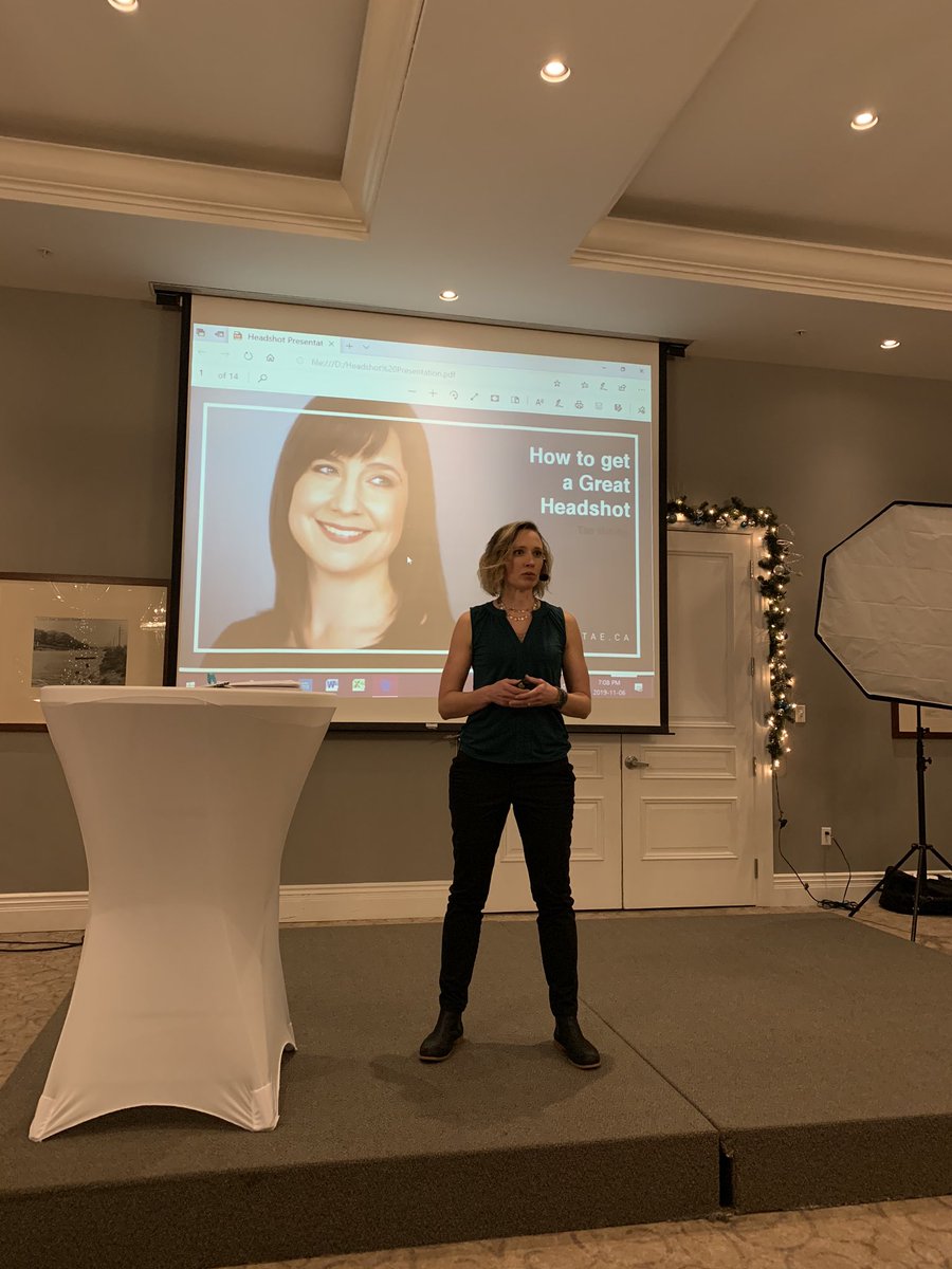 LWLBrant's tweet photo. Second meeting is happening right now!!! The awesome Tae Hislop opening up the meeting agenda talking about the importance of your headshots! https://t.co/kPIrevA4bx