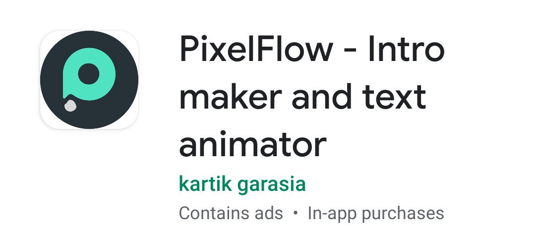 smartfilming's tweet image. Discovered a new potentially interesting Android app: #PixelFlow. It falls into the Legend-like category and lets you create animated titles/text for video with adjustable templates. The UI is clean, pretty, easy to use. Format options seem to be limited to 16:9, no one-off