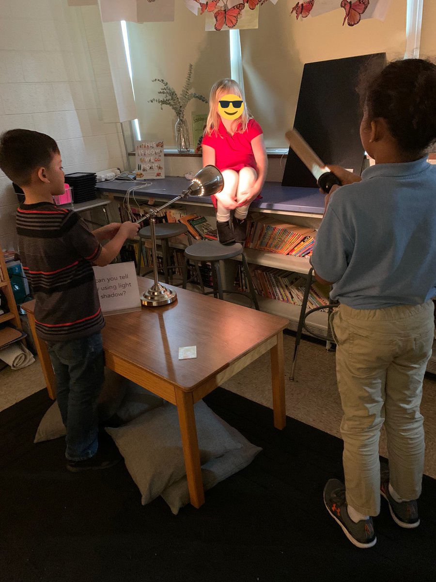 ms_jordan6's tweet photo. Today I got the incredible opportunity to see my 2nd grade class exploring how to tell stories with light and shadows! They used flashlights, lamps, projectors, and much more to investigate this question #GreatTeachingIN #BUCOEImpact https://t.co/feE2ODQpS2