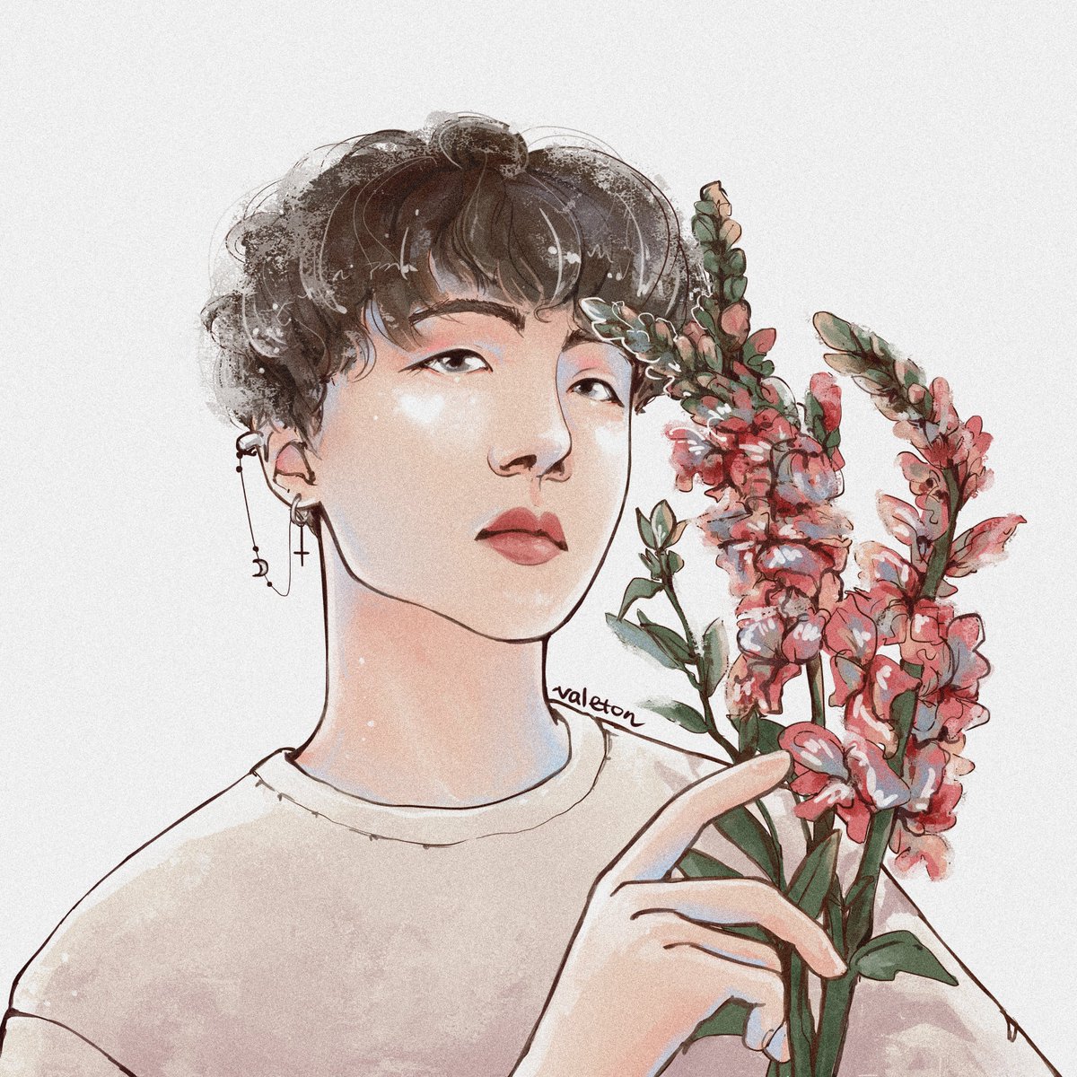 valeton_vi's tweet photo. and now there are two of them💫 #btsfanart
#hoseok #seokjin #MAMAVOTE #bts @BTS_twt https://t.co/odq1Z6oloR