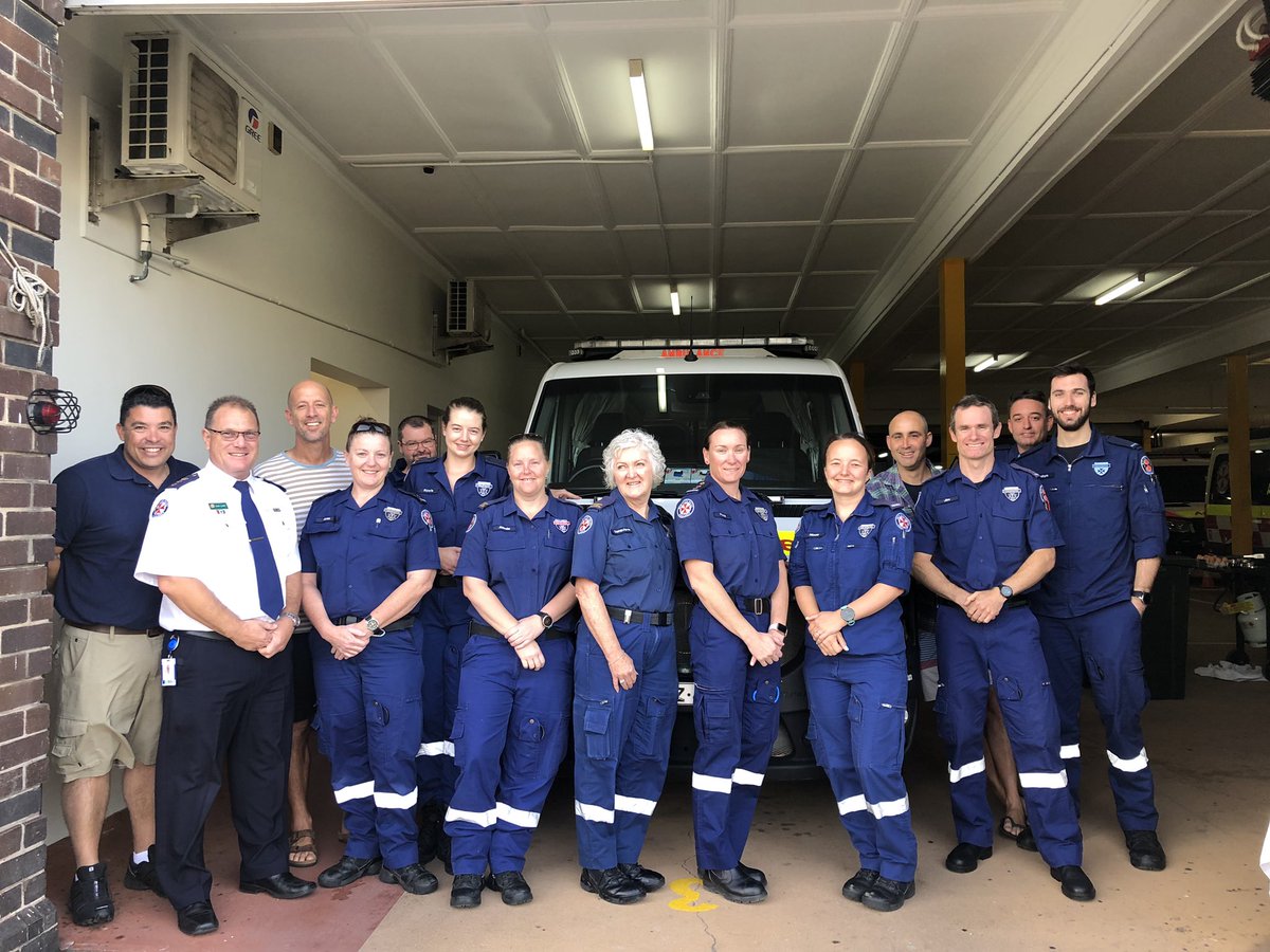 NSWAmbulance's tweet image. Cheers to the women of Hamilton Station #nswambulance #40yearsofwomen