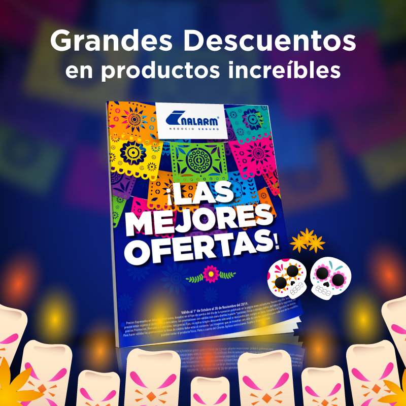 inalarm's tweet photo. Inicia el mes aprovechando nuestras promociones vigentes 💀 ¡Descarga nuestro boletín! 👉🏼 https://t.co/LZQRn3w9S3 https://t.co/PlHxv8FsVL