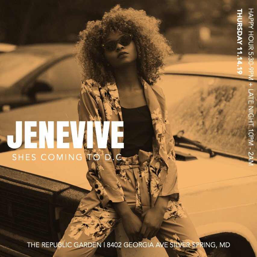 tasteprod's tweet photo. This Happy Hour Finna HIT!! JENEVIVE Is Coming!! https://t.co/usmOc9BJl8