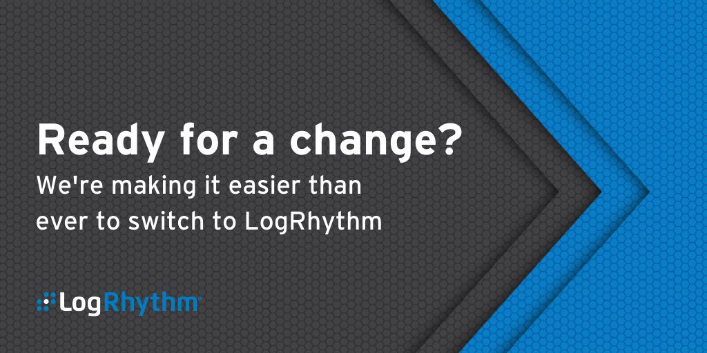 cindy_zhou's tweet photo. MyPOV: This is #groundbreaking. NEW: @LogRhythm's new #migration offer helps new customers easily transition to the LogRhythm platform — w/o the financial burden and #risk. Learn more: https://t.co/D0jAzu6YlA #TrueUnlimitedData https://t.co/bcnFN4YlsF