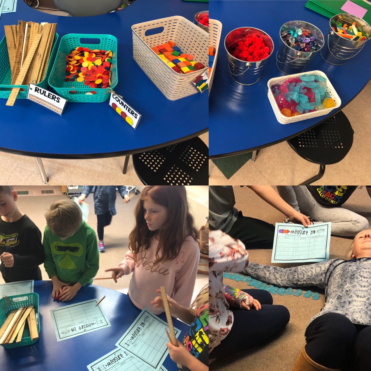 MissTJermey's tweet image. Today we did a Measurement scavengers hunt, we used standard and non standard units.  @TLDSB @WoodvilleES @WESPrimaryPack #wolvesmath #tldsblearns