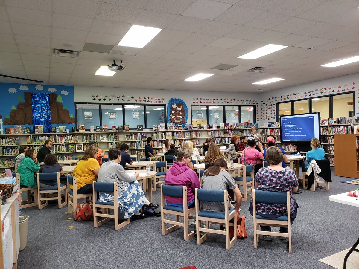 GisdFamilies's tweet photo. GISD parents learning how to parent the Love &amp; Logic way this evening at Village. Thank you Georgetown Project for bringing this amazing parenting approach to our families. Not too late to join us. Session #2 is next Wednesday. #Georgetownproject #GISDFamilies #Loveandlogic https://t.co/1ODAkRJ5YG
