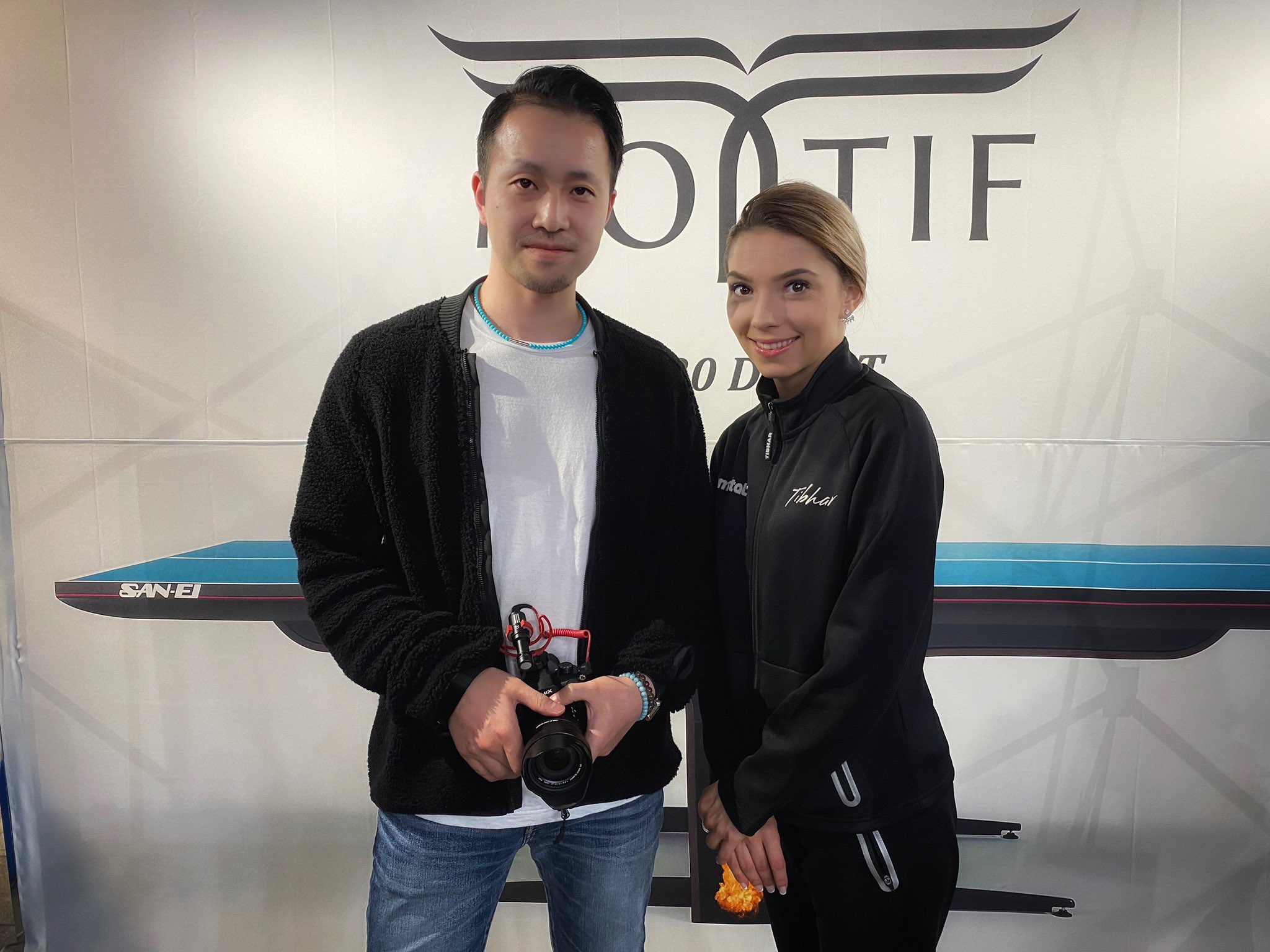 村田雄平 Yuhei Murata Ja全農卓球w杯19東京 以前tweetにて伺ったトップ選手に聞きたい事 ありましたよね ぶつけてきました 厳選した10個を その中の1人はこの方 ベルナデッテ スッチ選手 Szocs Bernadette 顔ちっさかった なんと