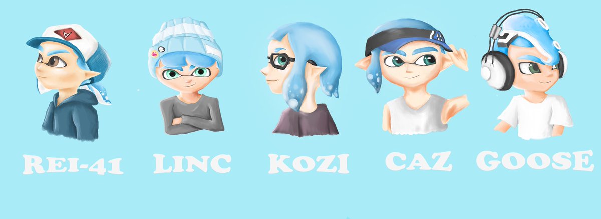 griff1ly's tweet photo. fanart for my favourite oce team @Atlantink_Spl ! 🥰 took WAY longer than anticipated lmao, but worth it ;w; 💗 https://t.co/BDgYKx1PA6