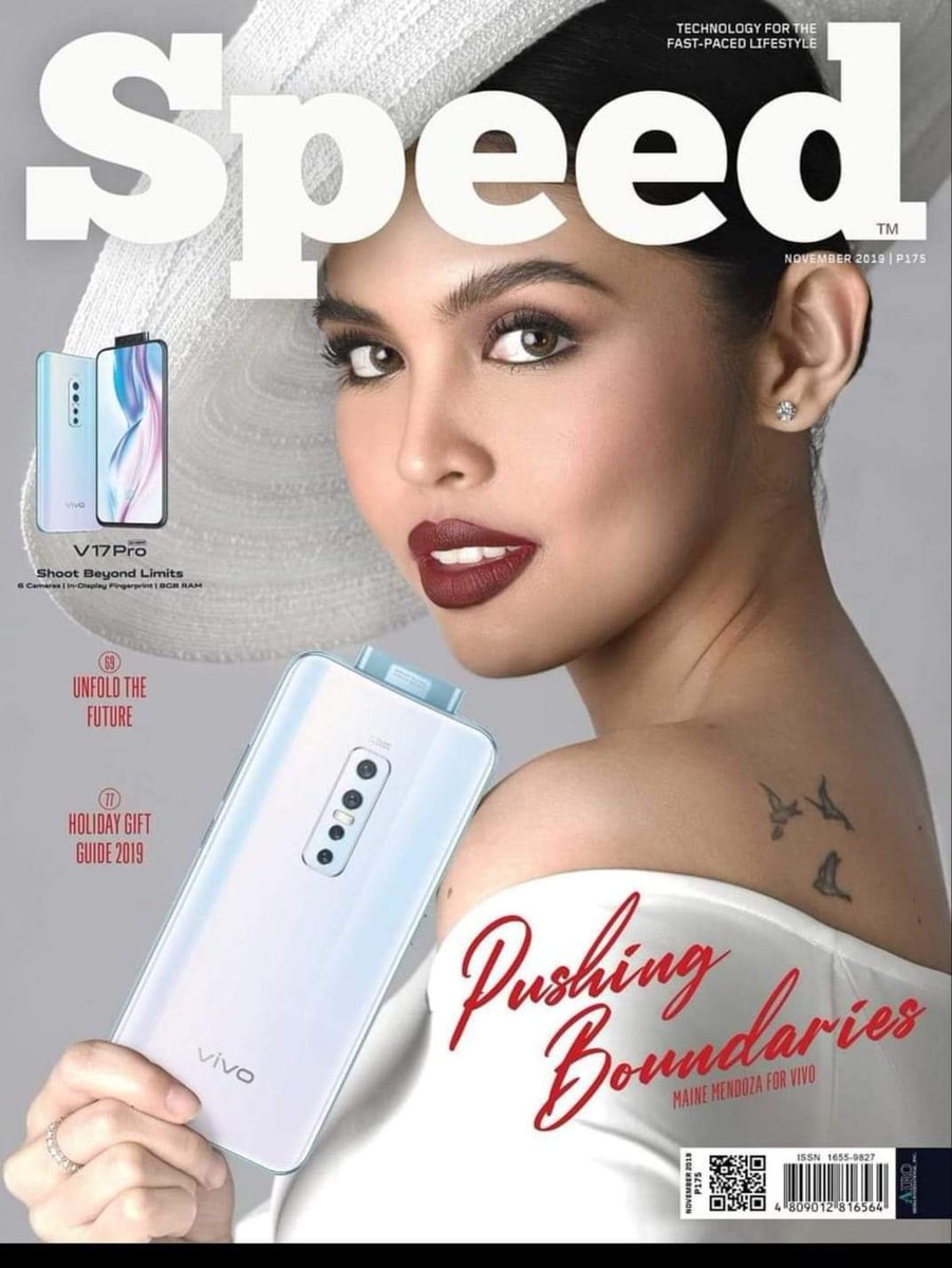 Speed  November  featuring Maine Mendoza  is NOW  available  at CV Magazines , Landmark  Makati , ground floor  , facing LEVI'S .    175 pesos  a copy .