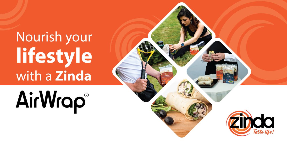 ZindaFoodsUK's tweet photo. Tasty, convenient food with premium ingredients, amazing health claims and honest labels that are simple to read- our @ZindaFoodsUK @AirWraps will nourish your lifestyle! Find us at: https://t.co/LFwmkLgSCS
#nopreservatives #notransfats #nopalmoil #balancednutrition #Tesco https://t.co/1O2EoDlWr7