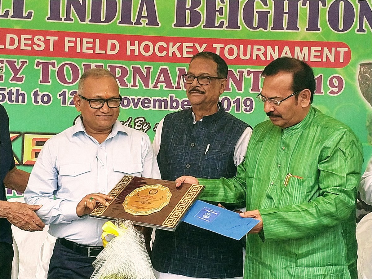 rahulmukherji's tweet photo. Inauguration of 123 All India #BeightonCup on November 06, 2019 at SAI, #Kolkata
In presence of Mr. Gurbux Singh OLY, Mr. Swapan Banerjee - president BH, Mr. Aroop Biswas - Sports Minster WB, Mr. Moloy Ghatak - Labor & Law Minister WB.
@TheHockeyIndia #GiftOfHockey
@FIH_Hockey https://t.co/9AKCa40goD