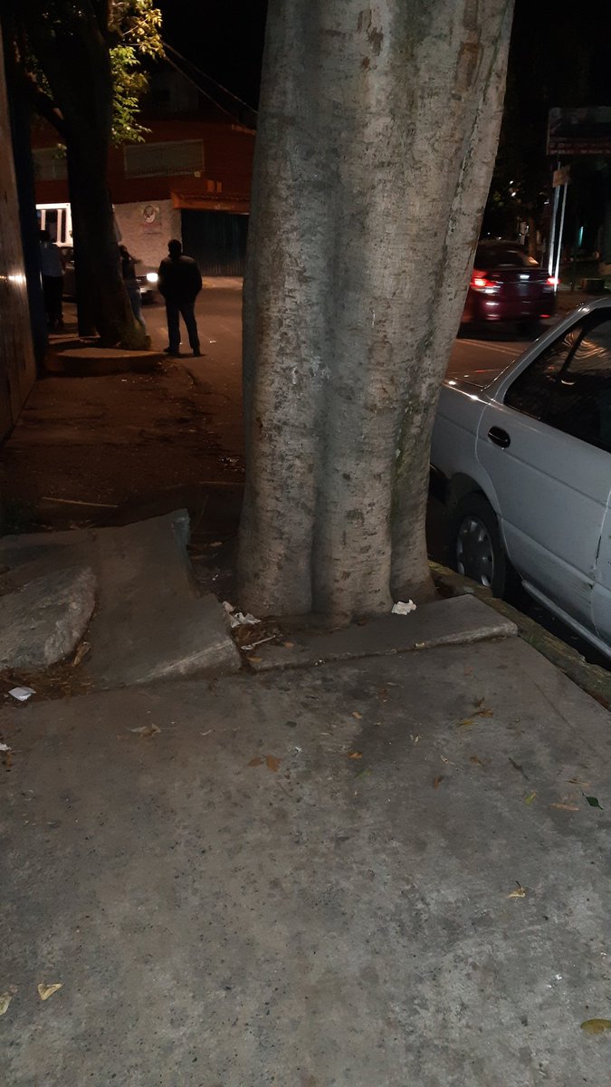 karen_liraM's tweet photo. Unas de tantas calles #Textitlan #CaminoaSantaUrsula de la  #AlcaldiaTlalpan cuidando la ecología pero dejando a un lado la accesibilidad y espacios adecuados para todos, no solo para nuestras #PcD que son quienes más requieren espacios adecuados #accesibilidparatodos https://t.co/Di35xw0f7J