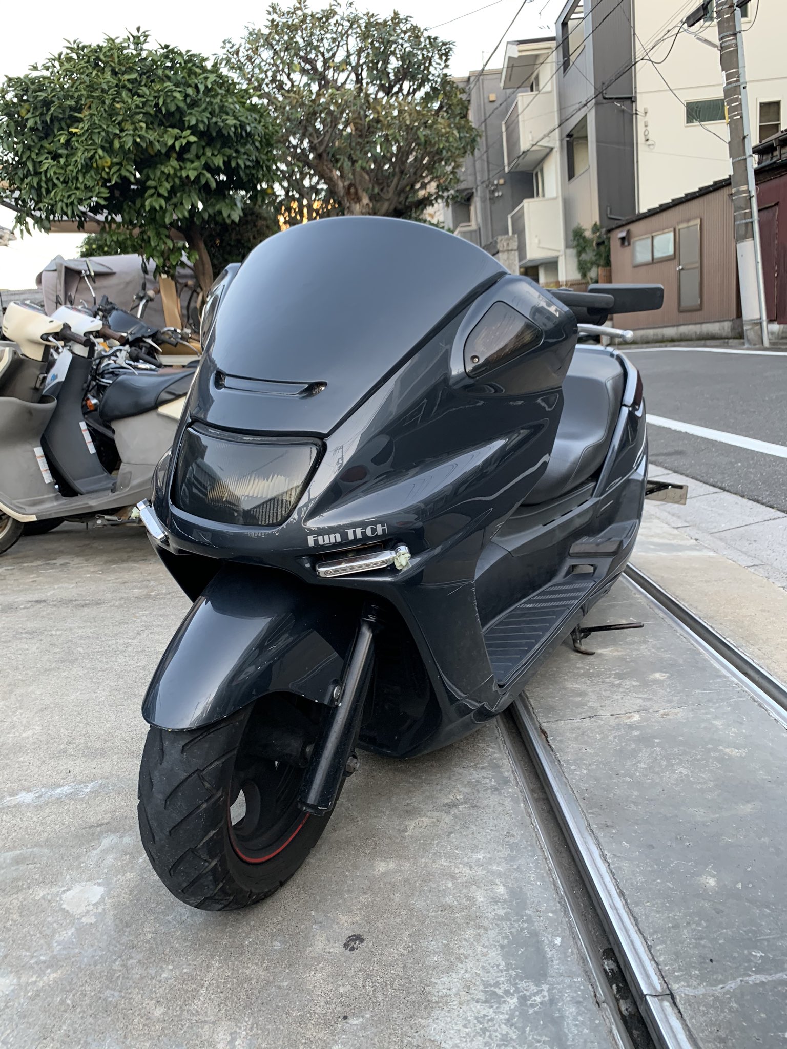 初期マジェ4HCロンホイ&ローダウン （マジェスティ4HCローダウン