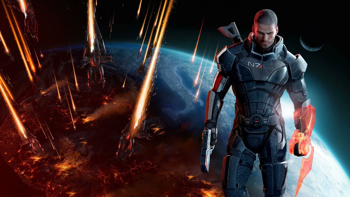 kronicast's tweet photo. 7 listopada. #N7Day czyli święto wszystkich fanów #MassEffect! Pierwszy Mass Effect miał premierę 2007 roku. Jakie są wasze wspomnienia zwiazane z tą serią? Jaki jest wasz ulubiony bohater. Team #Garus, #joker, #wrex a może kto inny? https://t.co/4o87A1WdVn
