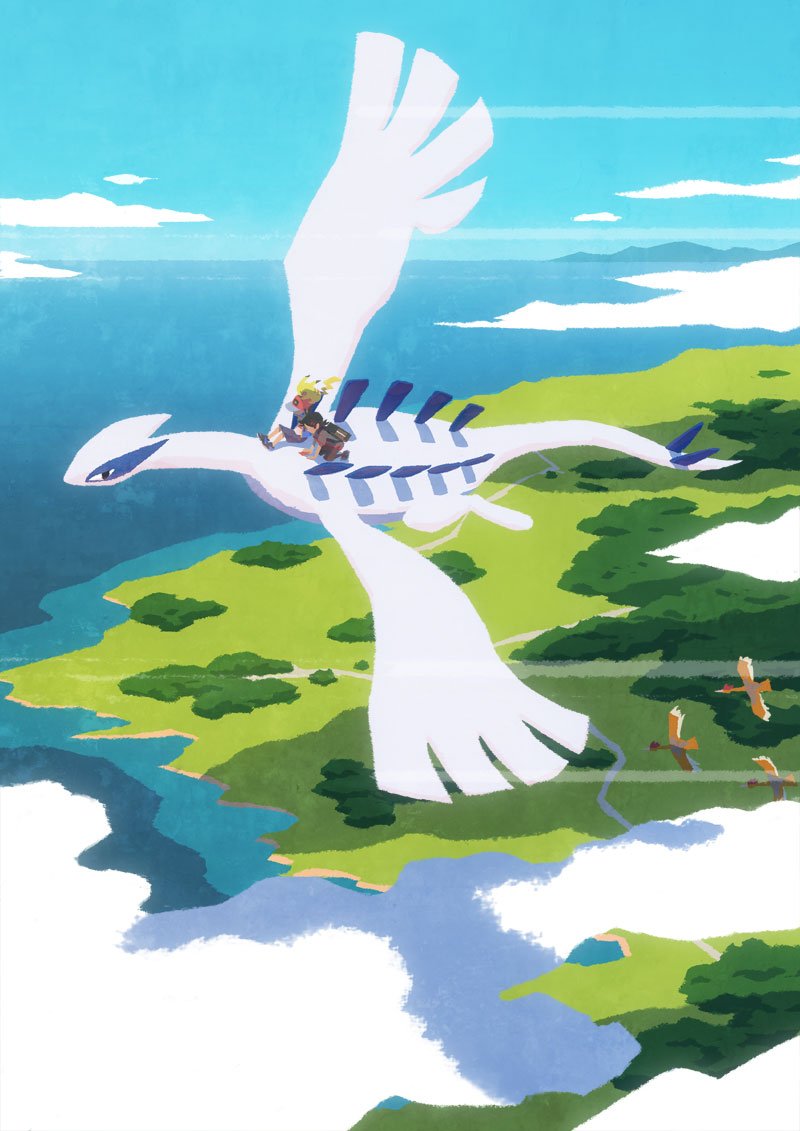 On Lugia They Go, Ash and Go! 