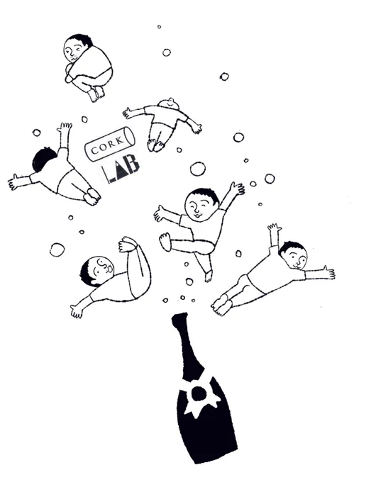 サディTシャツ-シャンパンver-
公式ロゴも入って¥2500 
あらおトク。
サディが飛び出すのはクリュグかしら?

#コルクラボ文化祭 で買えるらしいよ

詳しくはこちらから↓
https://t.co/hq8Rf7HFRw 