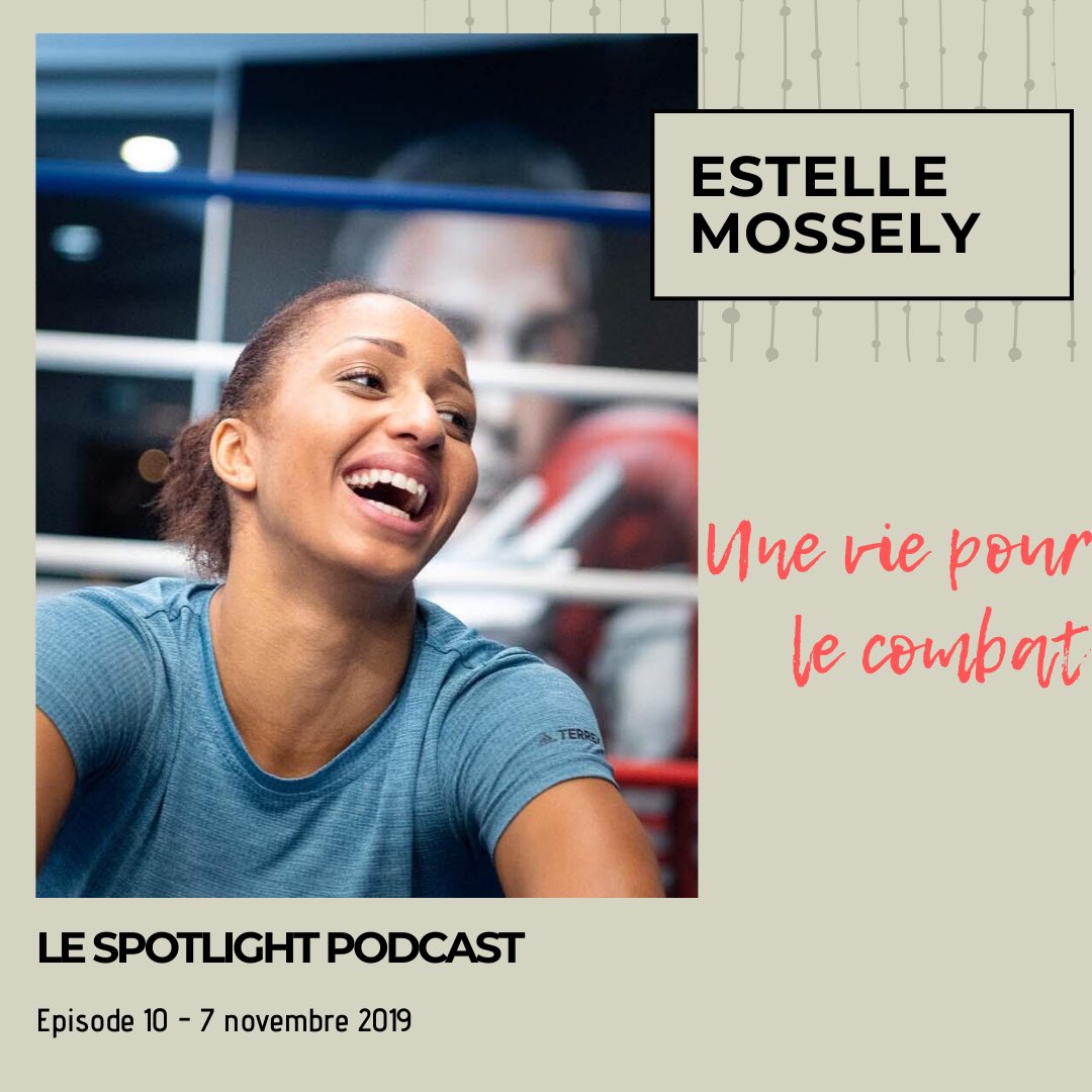 ClemSarlat's tweet photo. 🎧✨✊🏼 L’épisode 10 est en ligne avec @EstelleMossely ! On a longuement évoqué son enfance entre son papa congolais et sa maman ukrainienne, on a abordé sa découverte de la boxe à l’adolescence, comment elle qui aime tout maîtriser a dù apprendre à lâcher prise https://t.co/QEEEtkXfYS