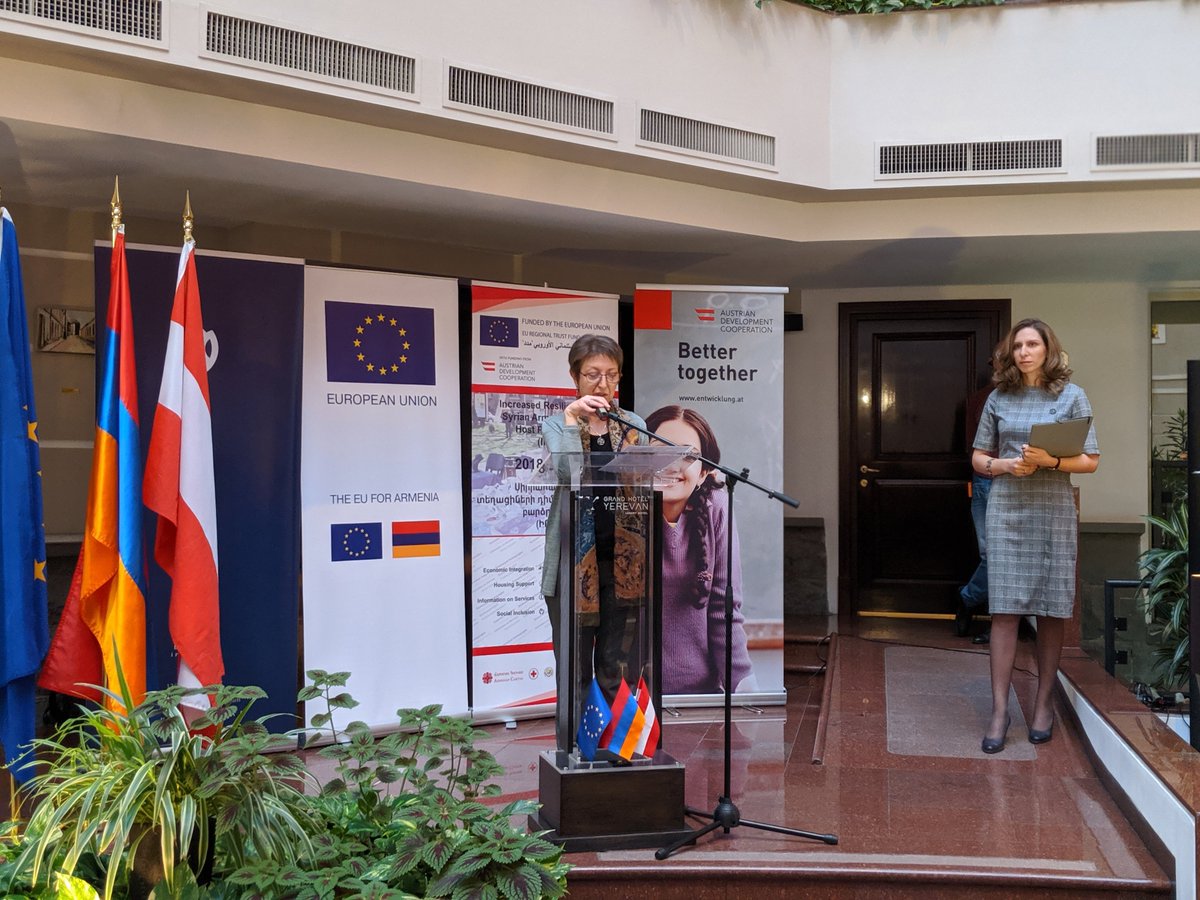 irisbi_iris's tweet photo. The official #launch event and presentation of #EU supported #IRIS #Business #Incubator in #Armenia
@EU_Armenia
@ADCinCaucasus
#MADADfund #AustrianDevelopmentCooperation #AustrianRedCross
#ArmenianCaritas #ARCS #CCSAI #SMECooperationAssociation #IRISBusinessIncubator #IRISBI https://t.co/5IDRsp3T2g