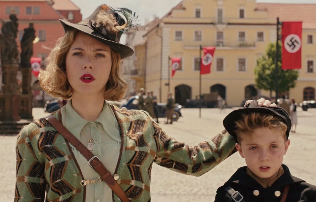 MarkedAsRead's tweet image. Did not expect #JojoRabbit would be as dark and as gut-wrenching as it was. It’s comedic alright, but it does not shy away from the harsh reality of its subject matter.